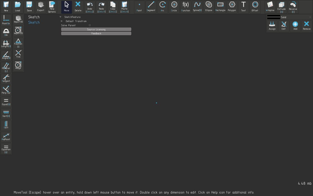 Unity CAD Studio modeling workspace